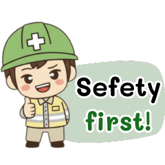 man professional safety officer Ver.2