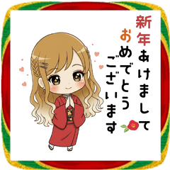 【2026年】新年あけおめ♡金髪ガール