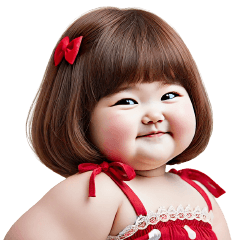 Chubby Girl Funny face172(MINI)