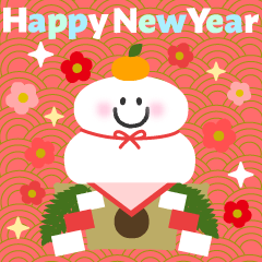 P New Year's greetings smile /resale
