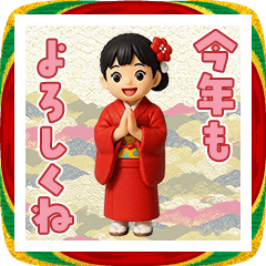 動いて飛び出す!!カプセルトイあけおめ