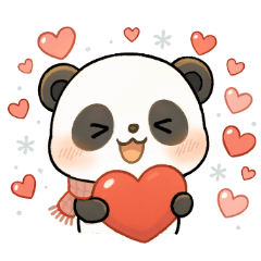 冬だよ！ゆるかわパンダ