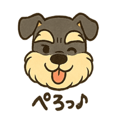 Mini Schnauzer Daily Funny Faces