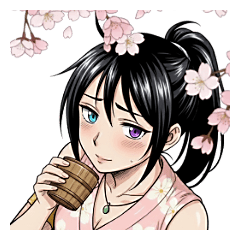 Odd-Eye Kimono Girl's Seasonal Events