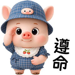 Little Pig in Sweet outfit 25 [TW]