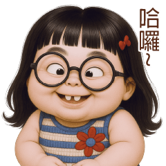 Chubby Girl Funny face171(MINI)TW