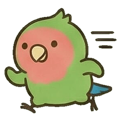 かわいいコザクラインコ 01