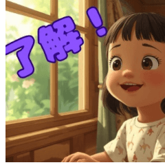 cute little girl seep