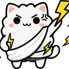 ゆるかわ神話！白猫ふわねこ