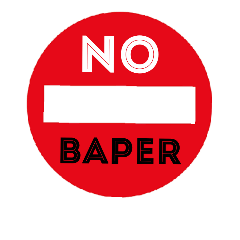 No Baper Stiker LINE LINE STORE