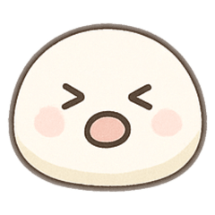 表情のみシリーズ✳︎おもちさん