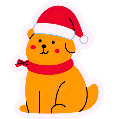 Christmas kawaii Sticker