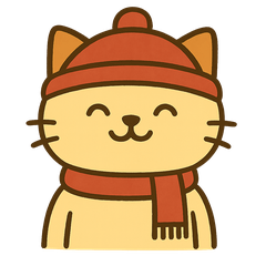 momoneko winter sticker