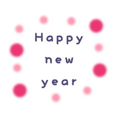Simple and cute New Year
