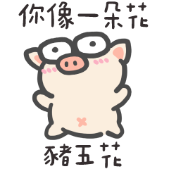 大眼豬❤️你像一朵豬五花