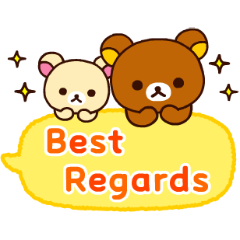 Rilakkuma Animated Speech Balloons