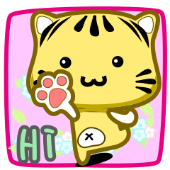 可愛條紋小貓貓!!!CAT163
