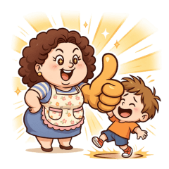 媽媽的超級鼓勵模式(親子篇第三彈)