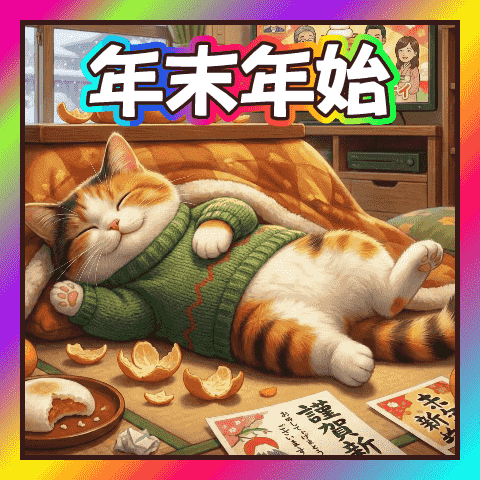 Cat Christmas & New Year