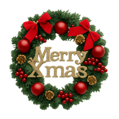 クリスマス♩文字なしスタンプ