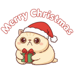 Cute Persian Cat's Daily Life Sticker