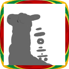 あけおめアルパカ