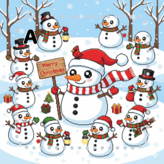 Snowman Christmas2025
