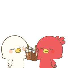 White Chiko 5 : Animated Stickers