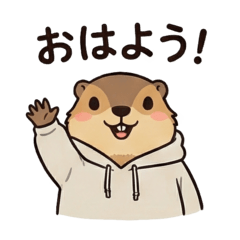 大学生マーモット