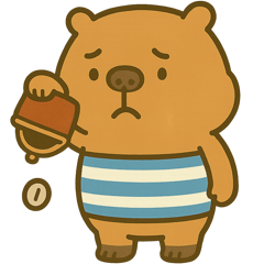 金欠の"かびんバラくん"