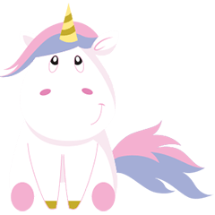 Cute Mystical Unicorn