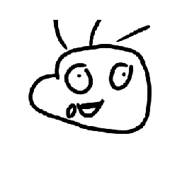 三根毛呆布（動態貼圖）