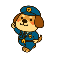 Mamorun the security dog