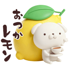 Daily Lives of cute white dogs part6. 3D