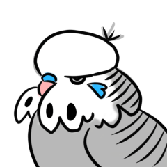 可愛すぎるジャンボセキセイインコ