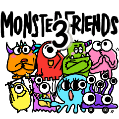 Monster friends daily life 3