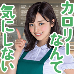 カフェ店員さん