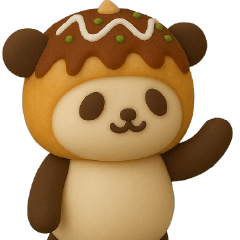 【関西弁】もちもち3D★パンとパンダ