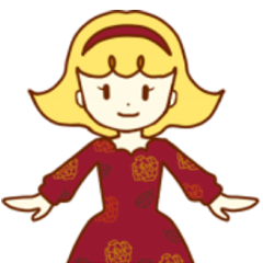 Retro-Touch Girl Stickers:German Edition