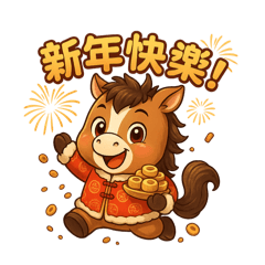 Q萌馬馬過新年