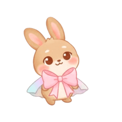 モミバニーステッカー