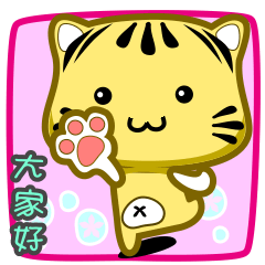 可愛條紋小貓貓!!!CAT181