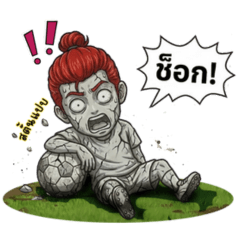 นายจุกแดง แข้งทองจอมป่วน