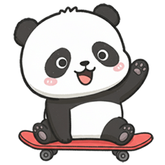 Panda, round head (no tex)