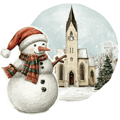 歡樂可愛俏皮耶誕節老公雪人禮物鹿耶誕樹2