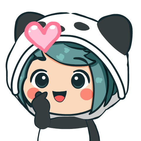 Koko Panda New : Pop-up stickers