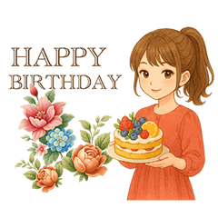 Happy Birthday (many stickers)