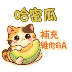 這隻花貓很有事！蔬果篇