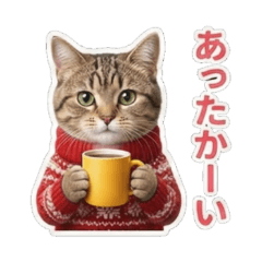 Cats vs. Winter: Snow & Cozy Stickers