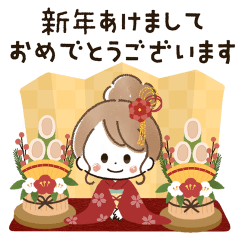 飛び出す!おだんごガール♡お正月【再販】